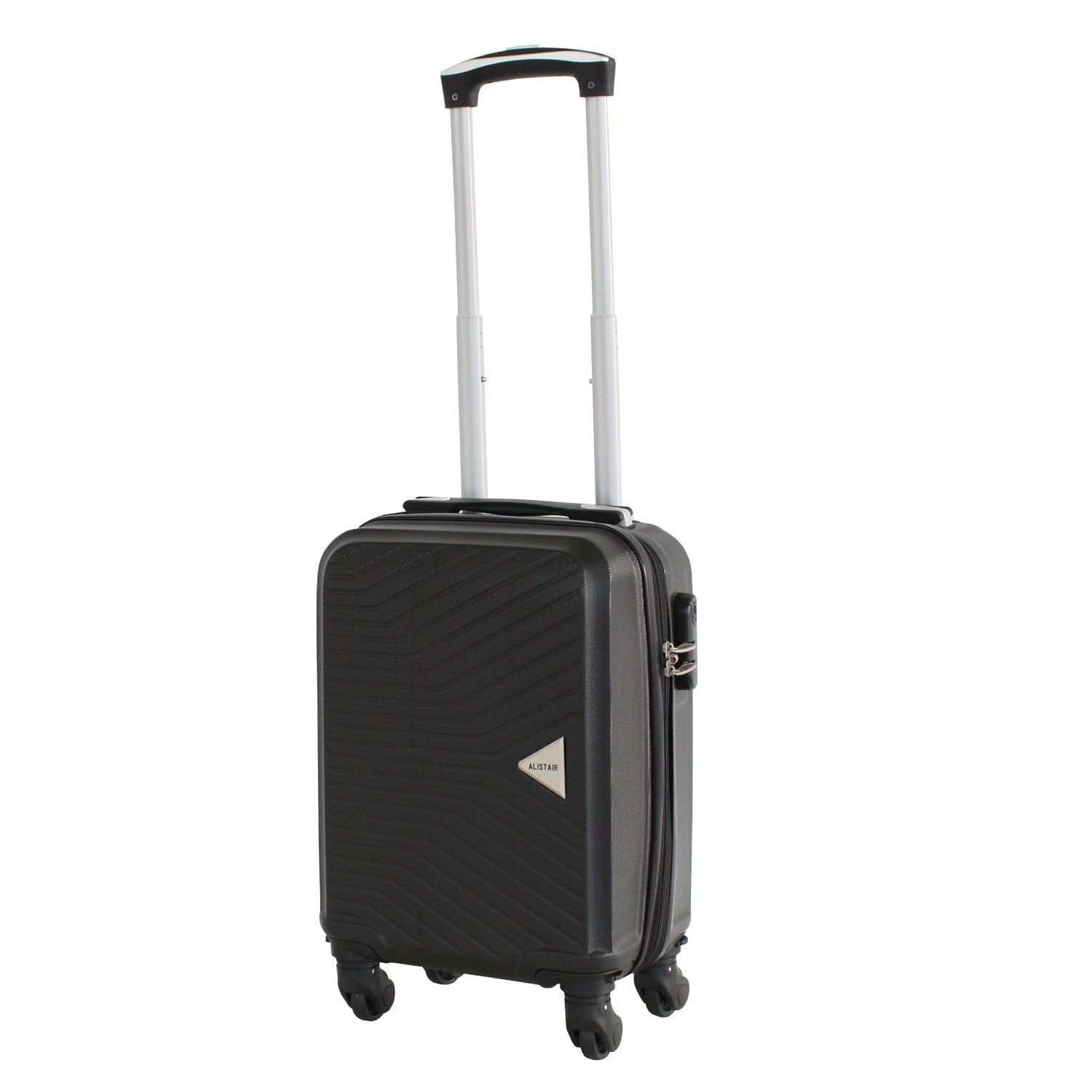 ALISTAIR « Iron » Valise Sous-Siège XXS 45 cm - Marque Française - Garantie 2 Ans en France Noir - Compatible Ryanair et Transavia