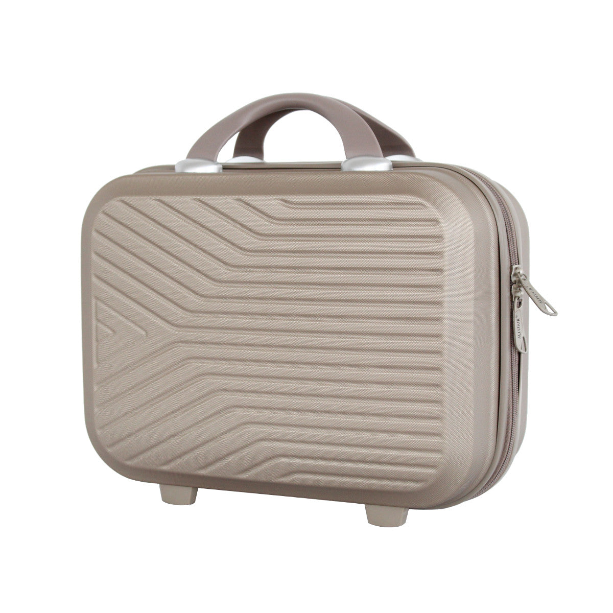 Set de 4 Valises 50cm-55cm-65cm-75cm + Vanitys S et XS Alistair - Collection Iron - 4 roues - ABS ultra résistant - Noir