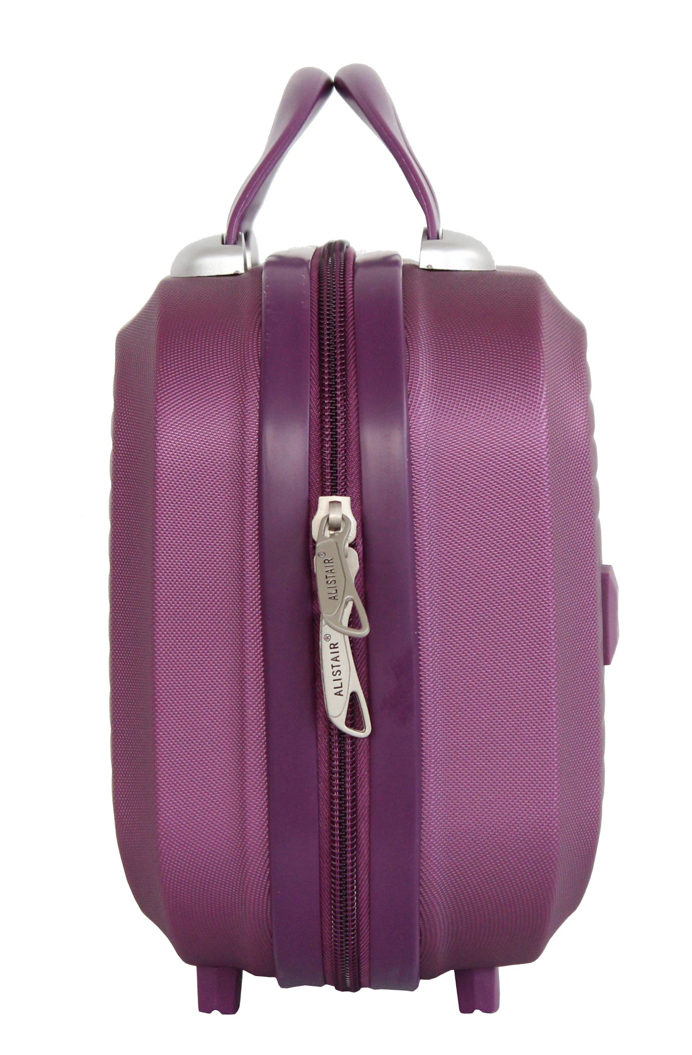 Valise cabine 50 cm et Vanity XS Alistair - Collection Iron - 4 roues - ABS ultra résistant - Violet