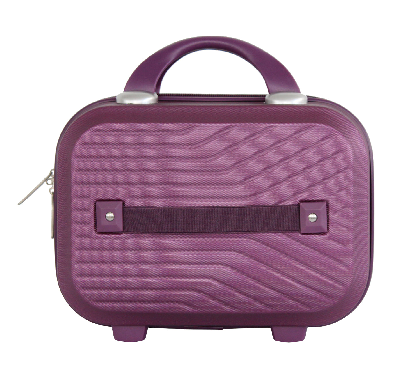 Valise cabine 50 cm et Vanity XS Alistair - Collection Iron - 4 roues - ABS ultra résistant - Violet