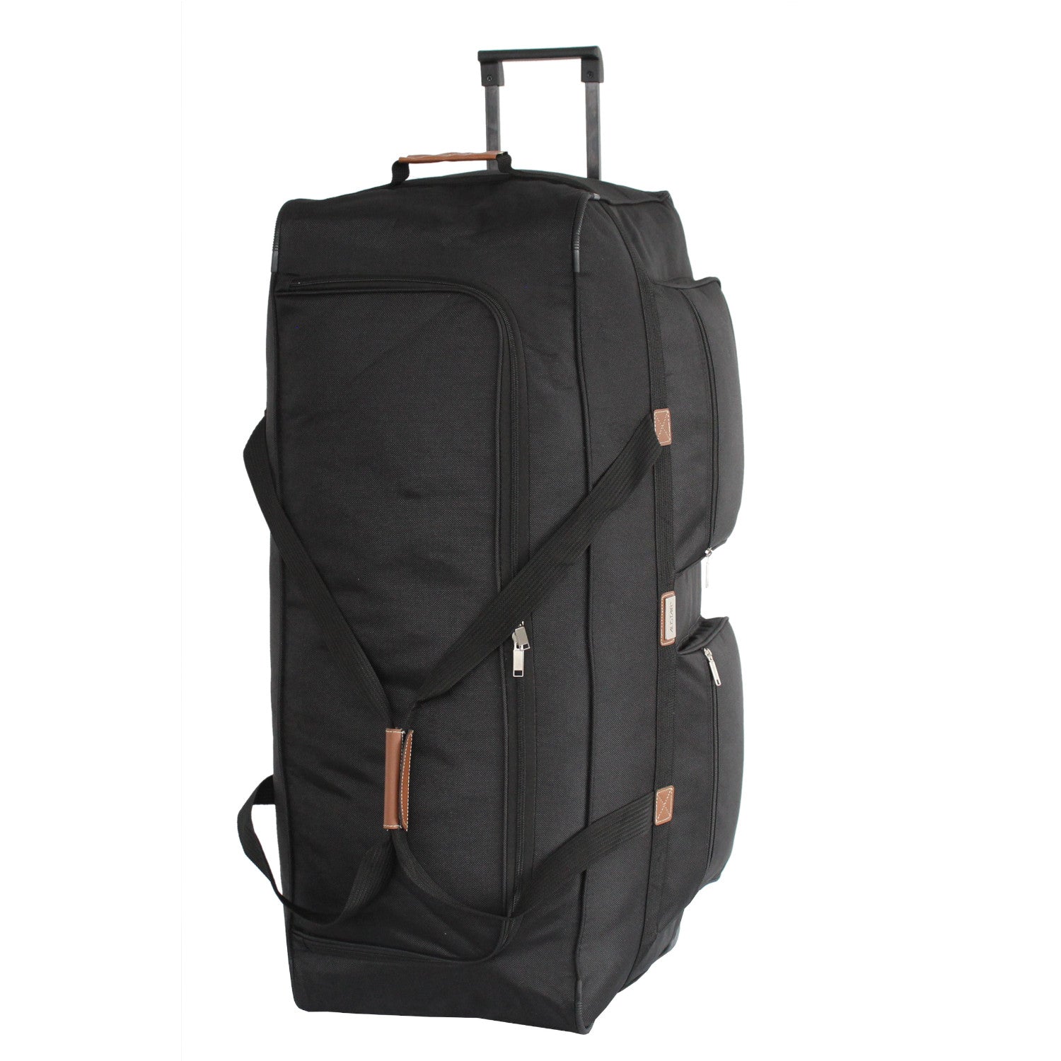 Alistair "X-Brown" - Sac de voyage à roulettes - Grande Taille 90 cm