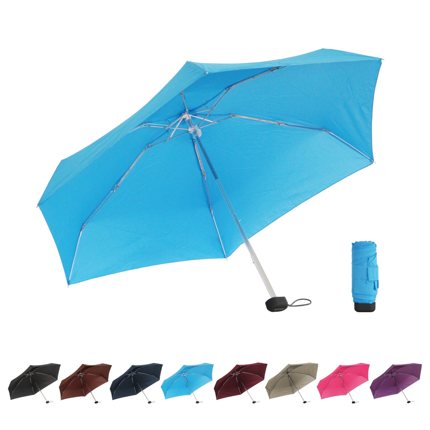 Alistair Parapluie - Compact - Ultra Résistant - Ouverture / Fermeture Manuel