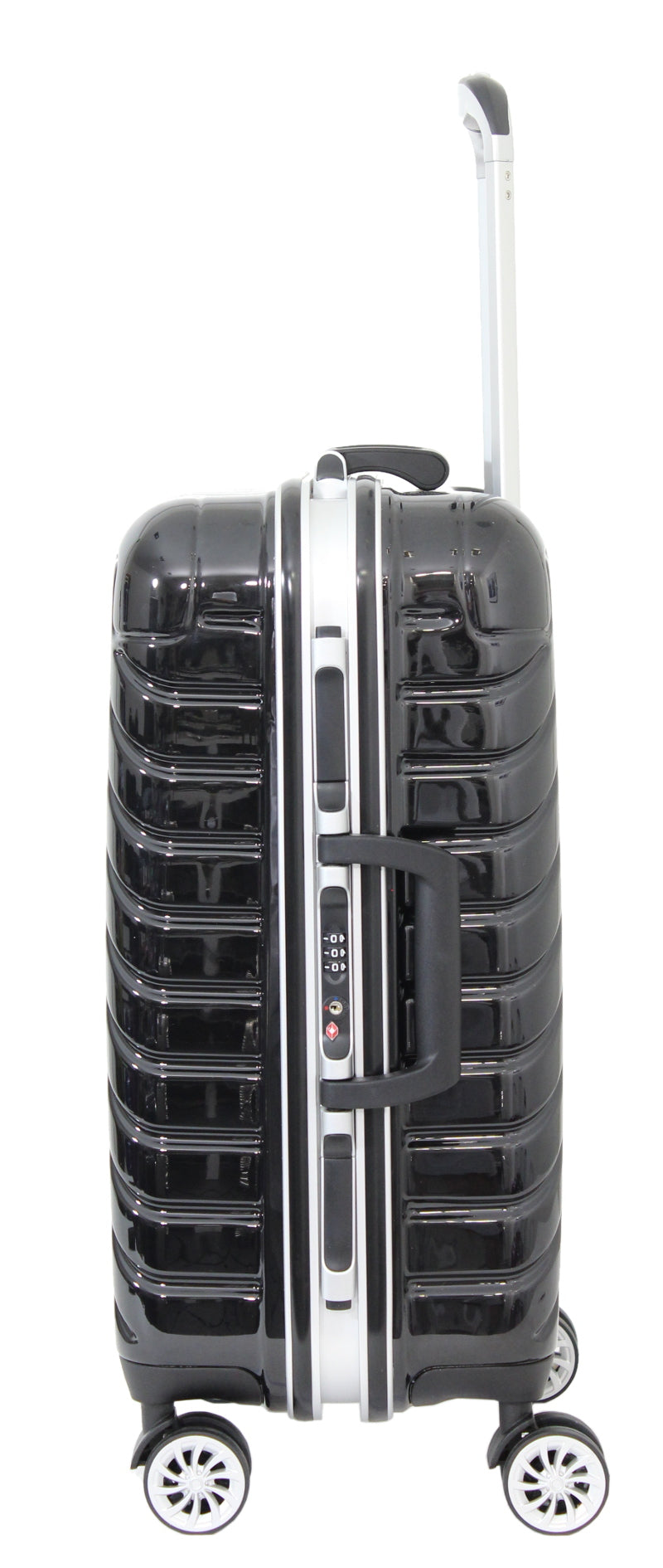 Valise cabine Alistair - Collection Infinity - 4 roues - ABS ultra résistant - Noir