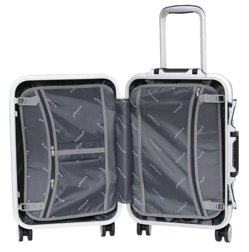 Valise cabine Alistair - Collection Infinity - 4 roues - ABS ultra résistant - Noir