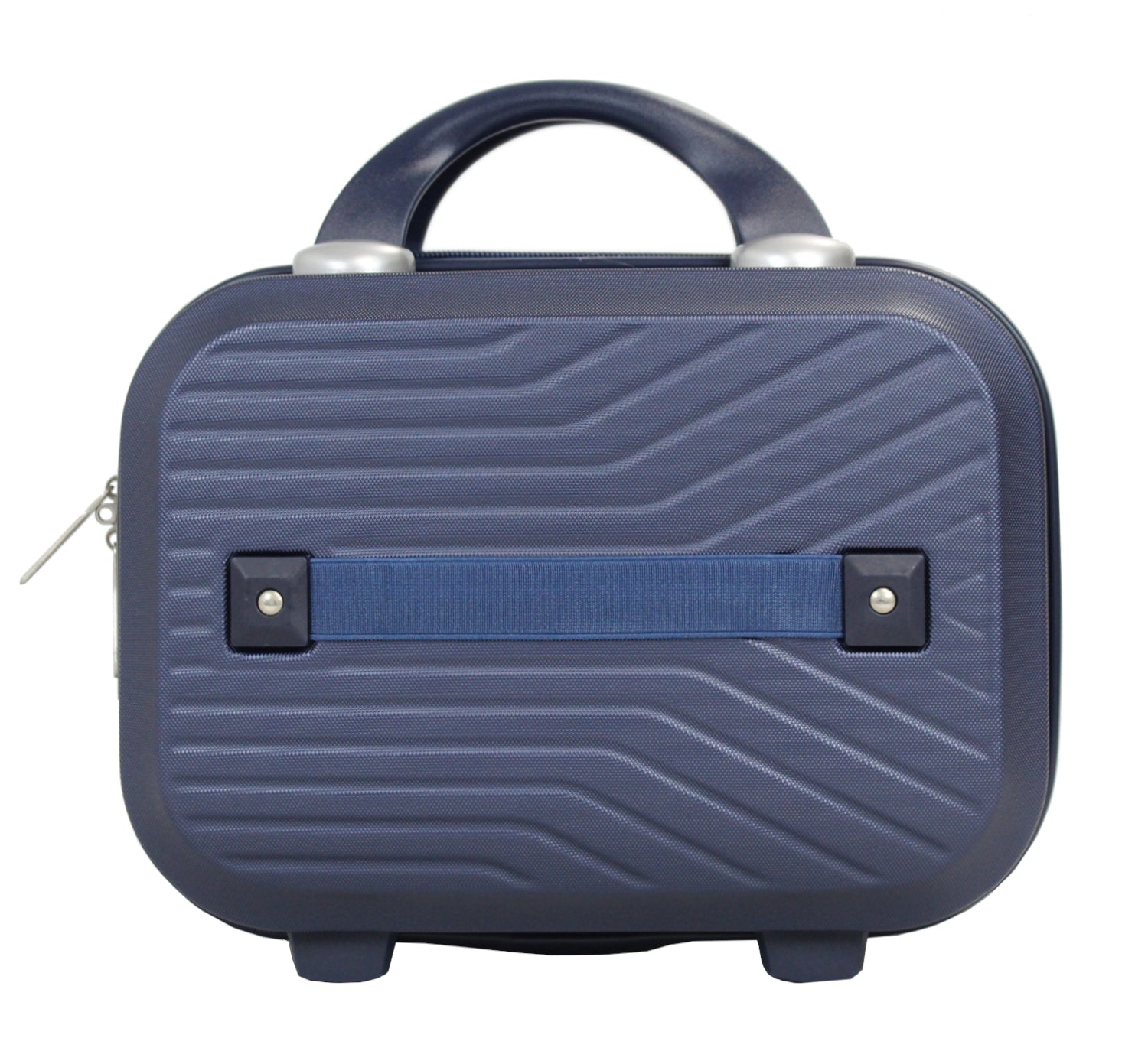 Valise cabine 50 cm et Vanity XS Alistair - Collection Iron - 4 roues - ABS ultra résistant - Bleu