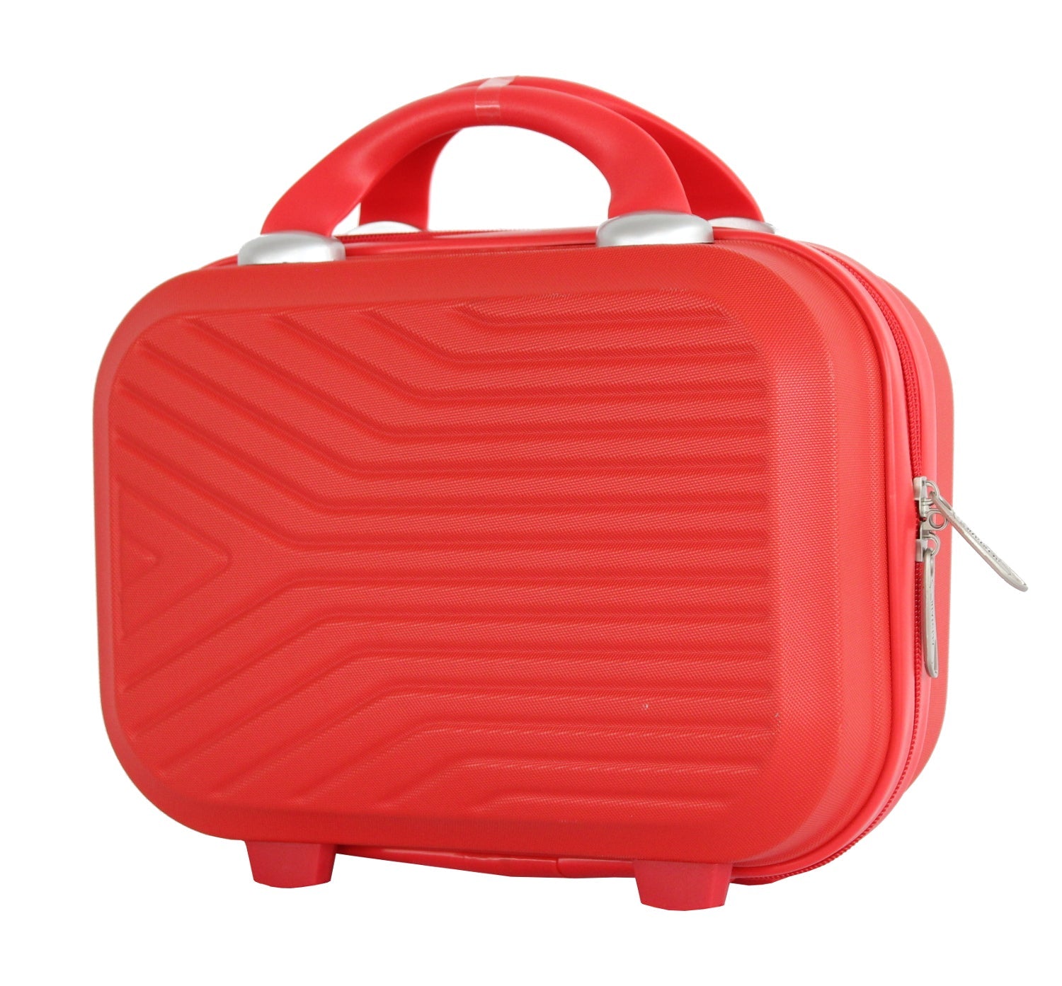 Valise cabine 50 cm et Vanity XS Alistair - Collection Iron - 4 roues - ABS ultra résistant - Rouge