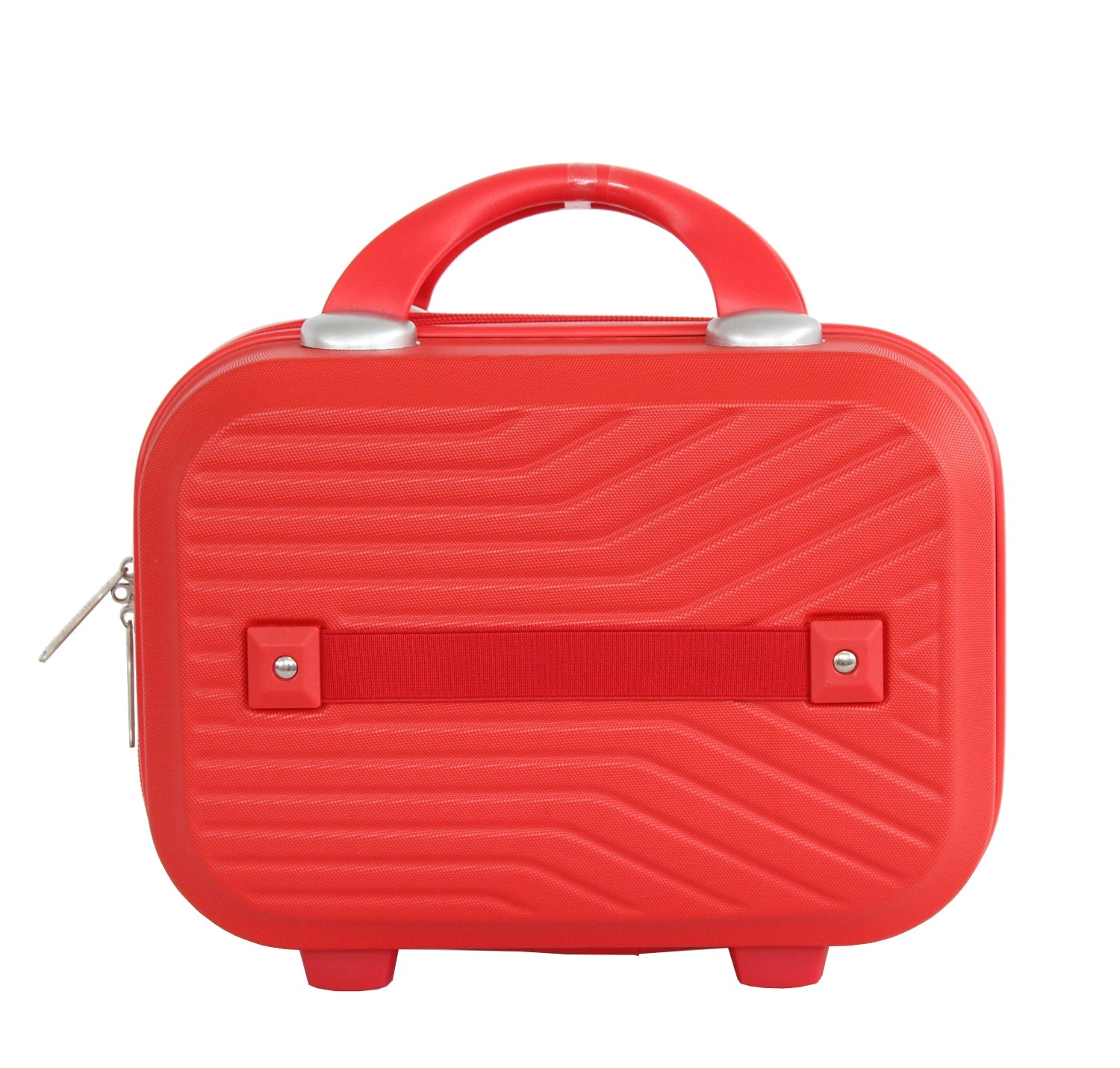 Valise cabine 50 cm et Vanity XS Alistair - Collection Iron - 4 roues - ABS ultra résistant - Rouge