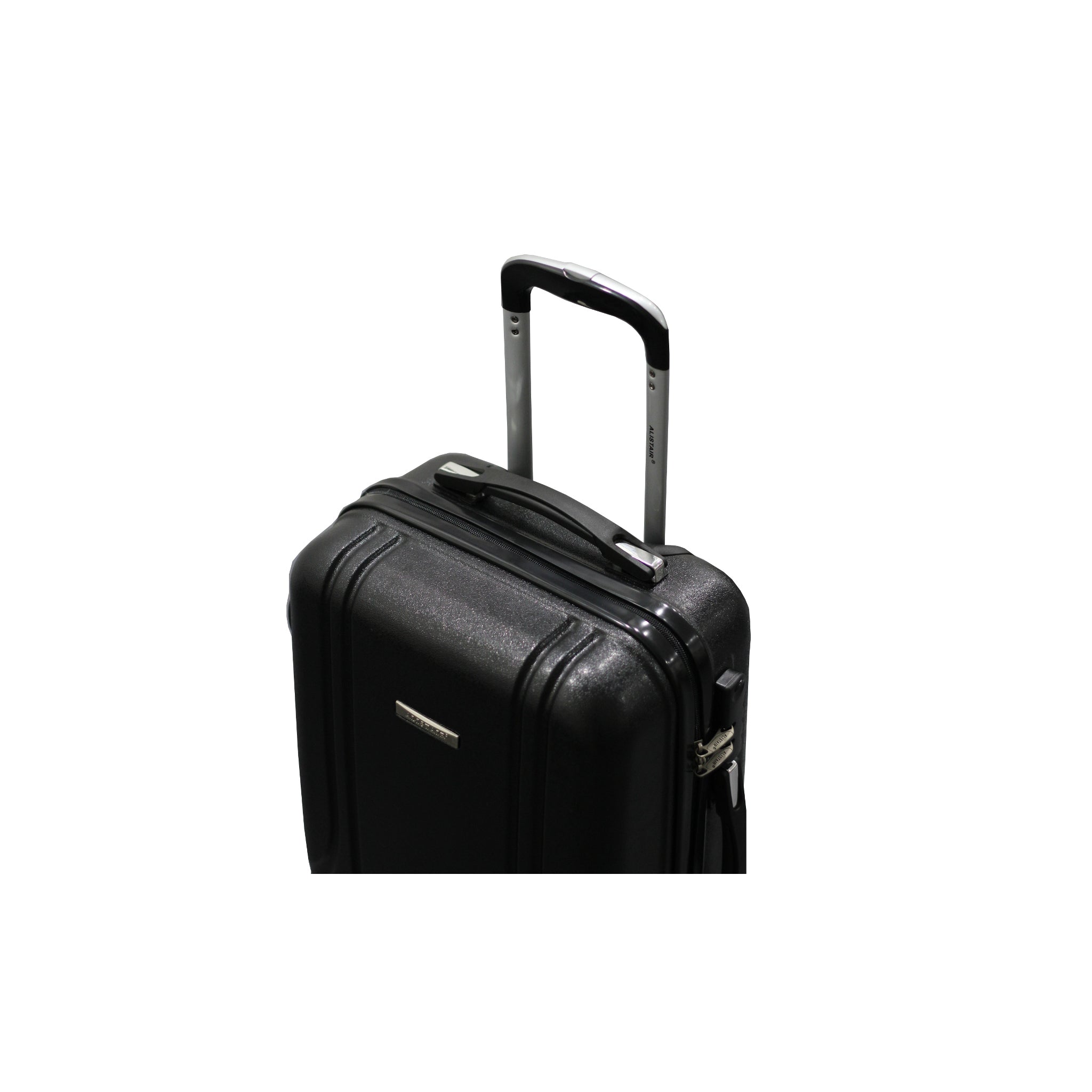 Valise cabine Alistair - Collection Smart - 4 roues - Polypropylène - Noir