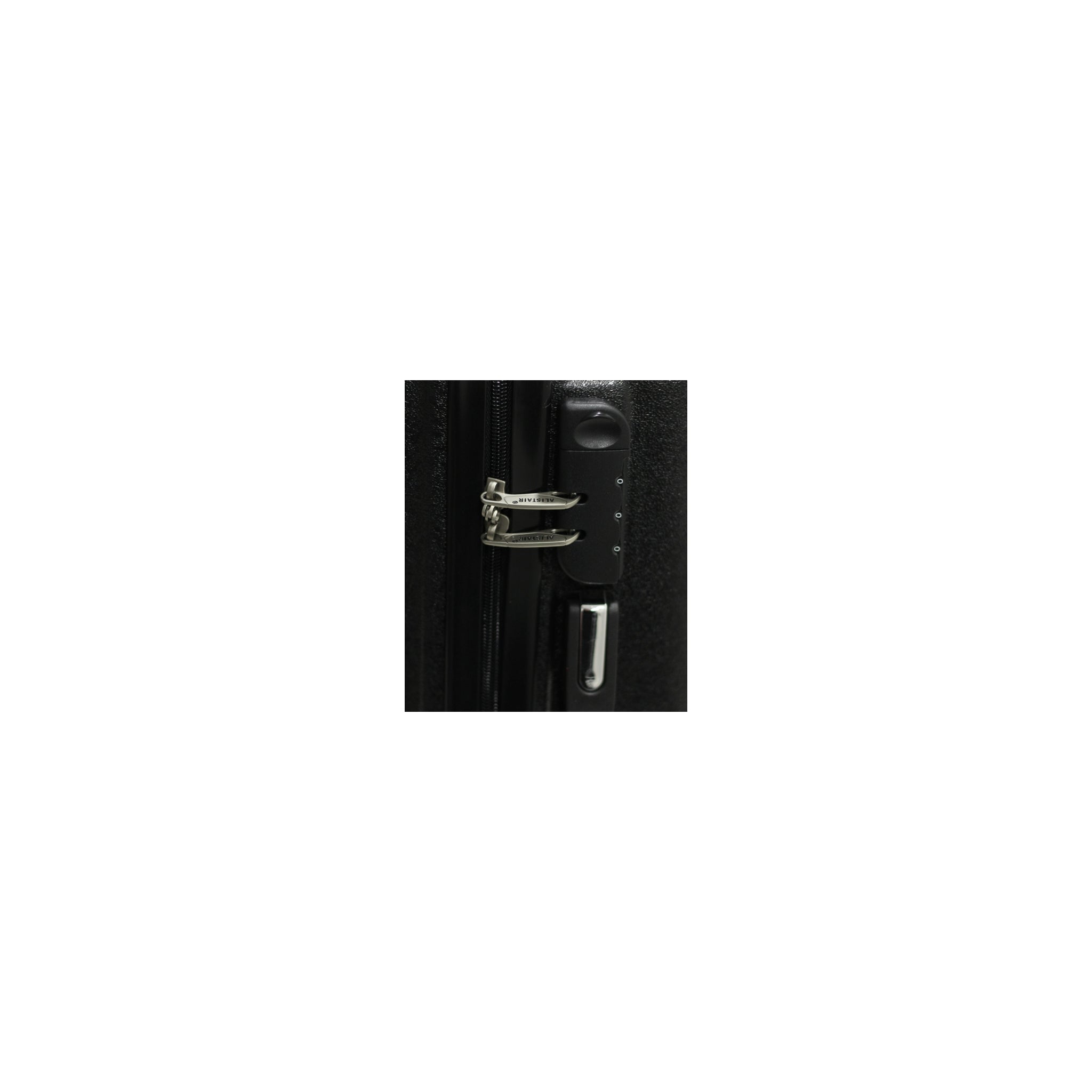 Valise cabine Alistair - Collection Smart - 4 roues - Polypropylène - Noir