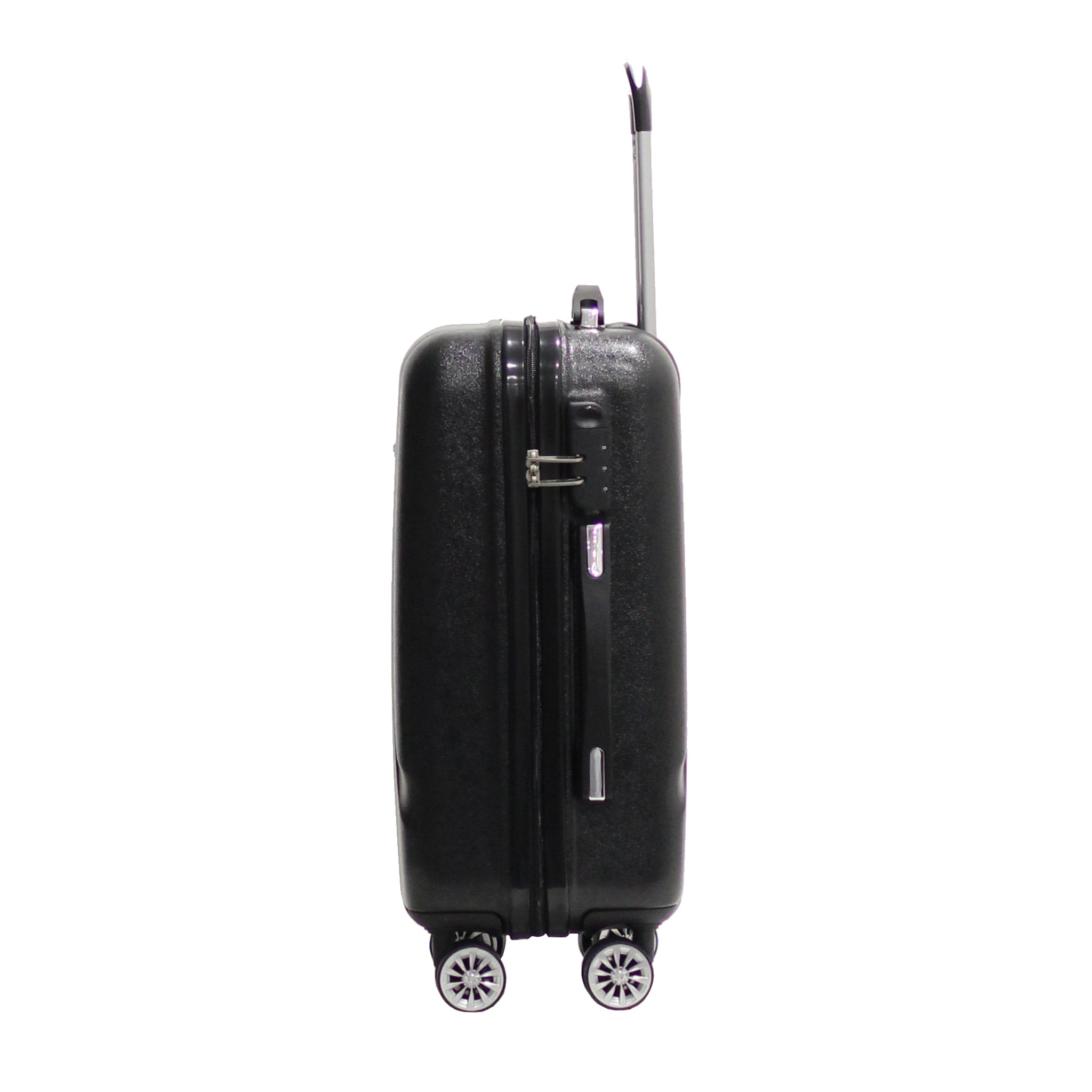 Valise cabine Alistair - Collection Smart - 4 roues - Polypropylène - Noir
