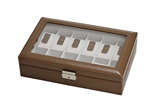 Boite à Montres (12 Montres) Top Qualité - UTOPIA - Véritable Verre de Protection