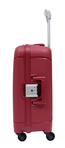 Valise cabine Alistair - Collection X-Lock - 4 roues - Polypropylène - Rouge