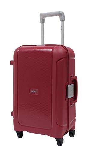 Valise cabine Alistair - Collection X-Lock - 4 roues - Polypropylène - Rouge