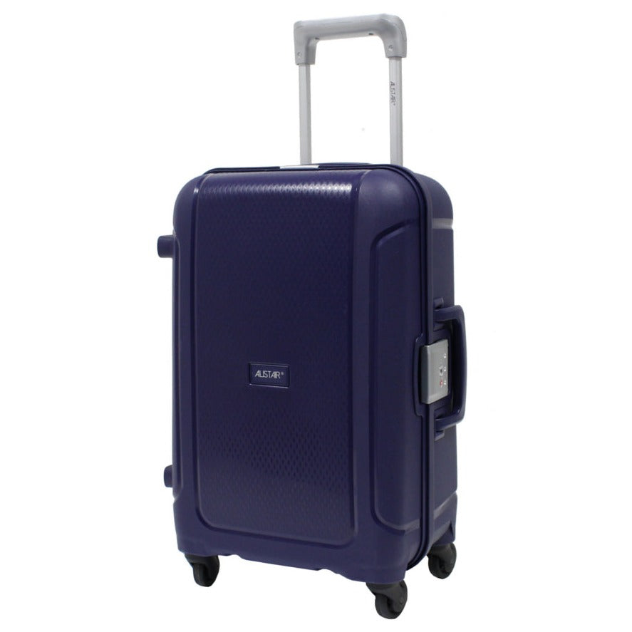 Valise cabine Alistair - Collection X-Lock - 4 roues - Polypropylène - Bleu