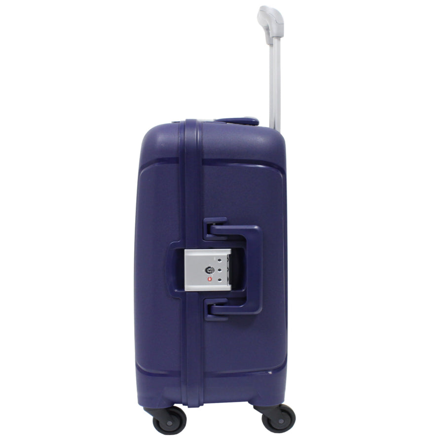 Valise cabine Alistair - Collection X-Lock - 4 roues - Polypropylène - Bleu