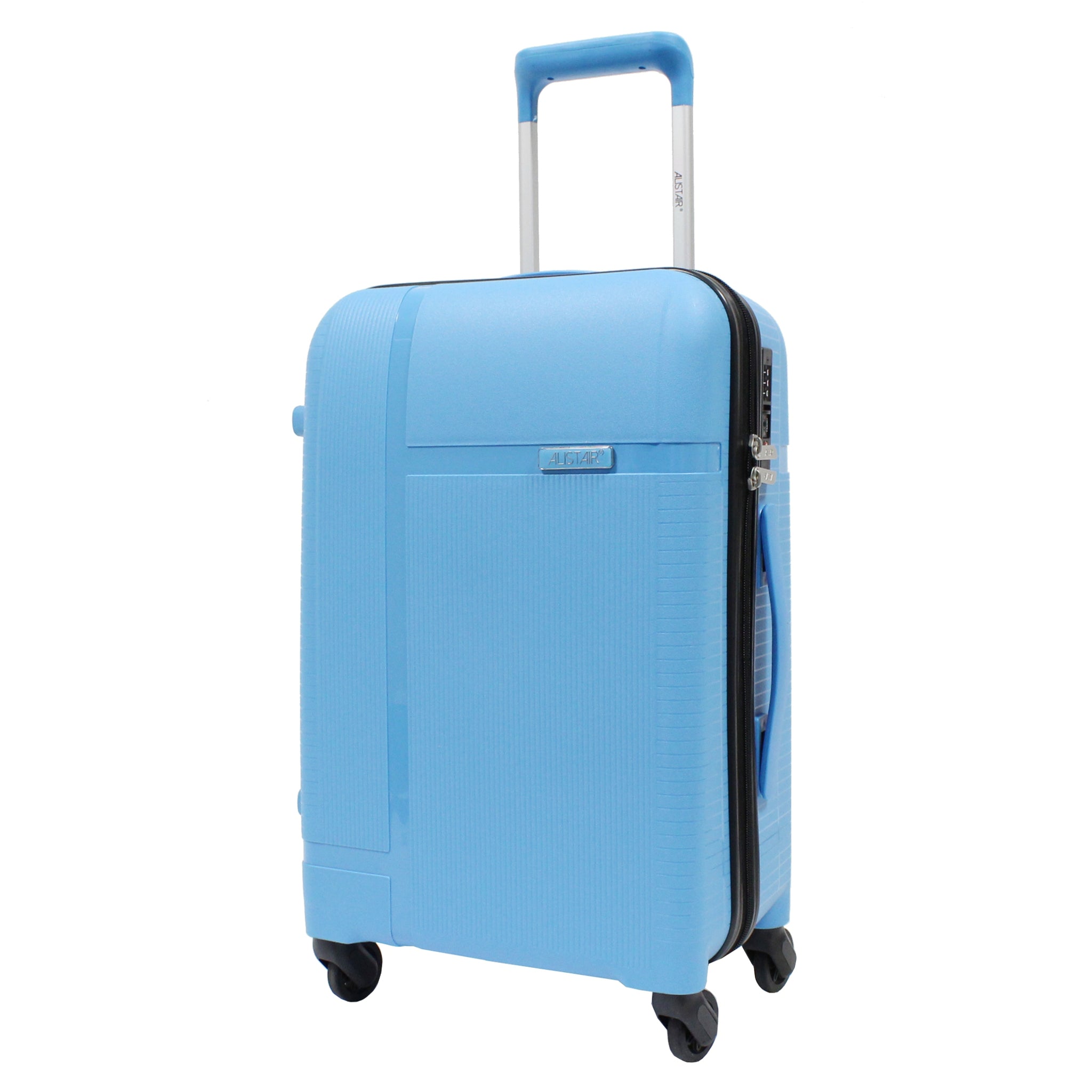 Valise cabine Alistair - Collection X-Smart - 4 roues - Polypropylène - Bleu