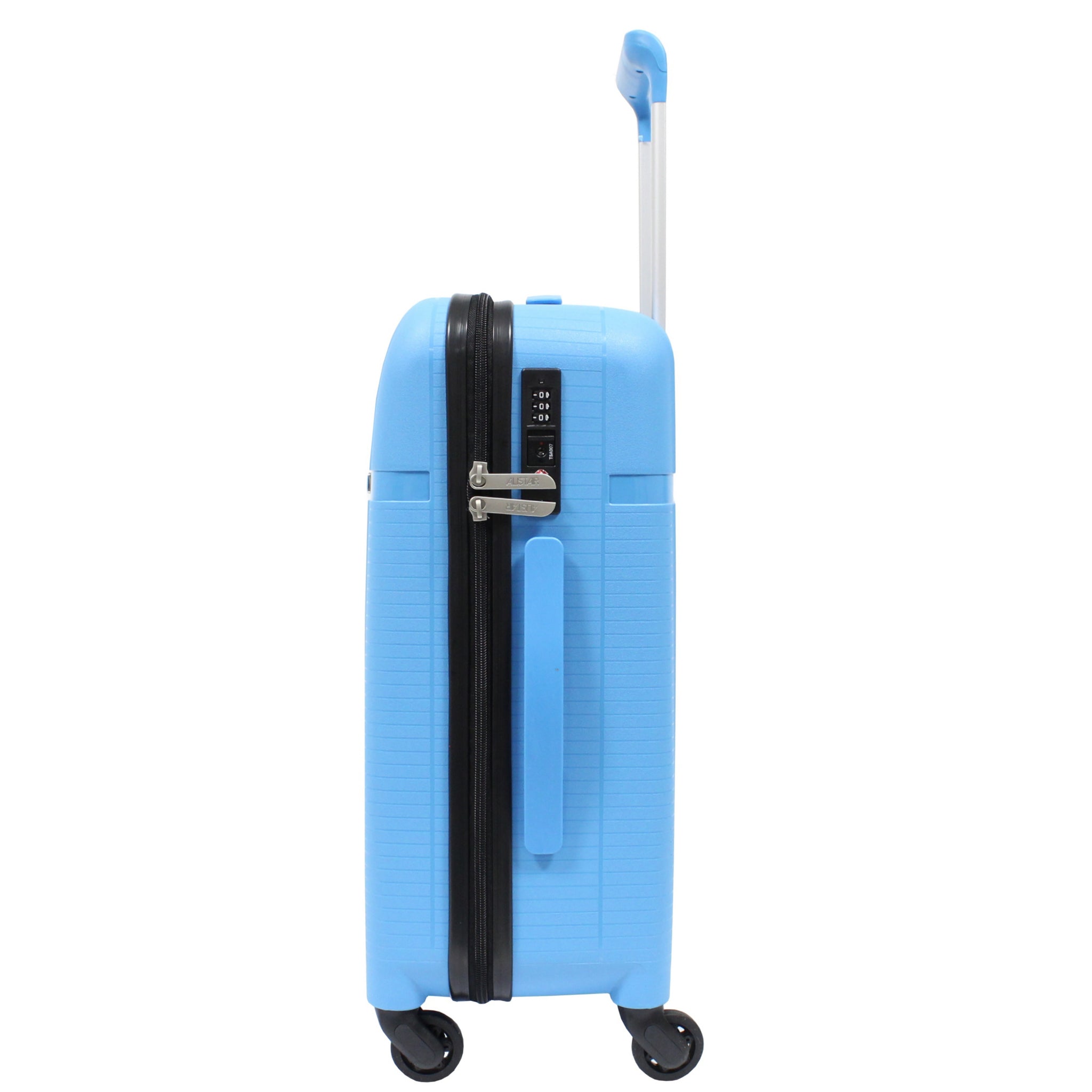 Valise cabine Alistair - Collection X-Smart - 4 roues - Polypropylène - Bleu