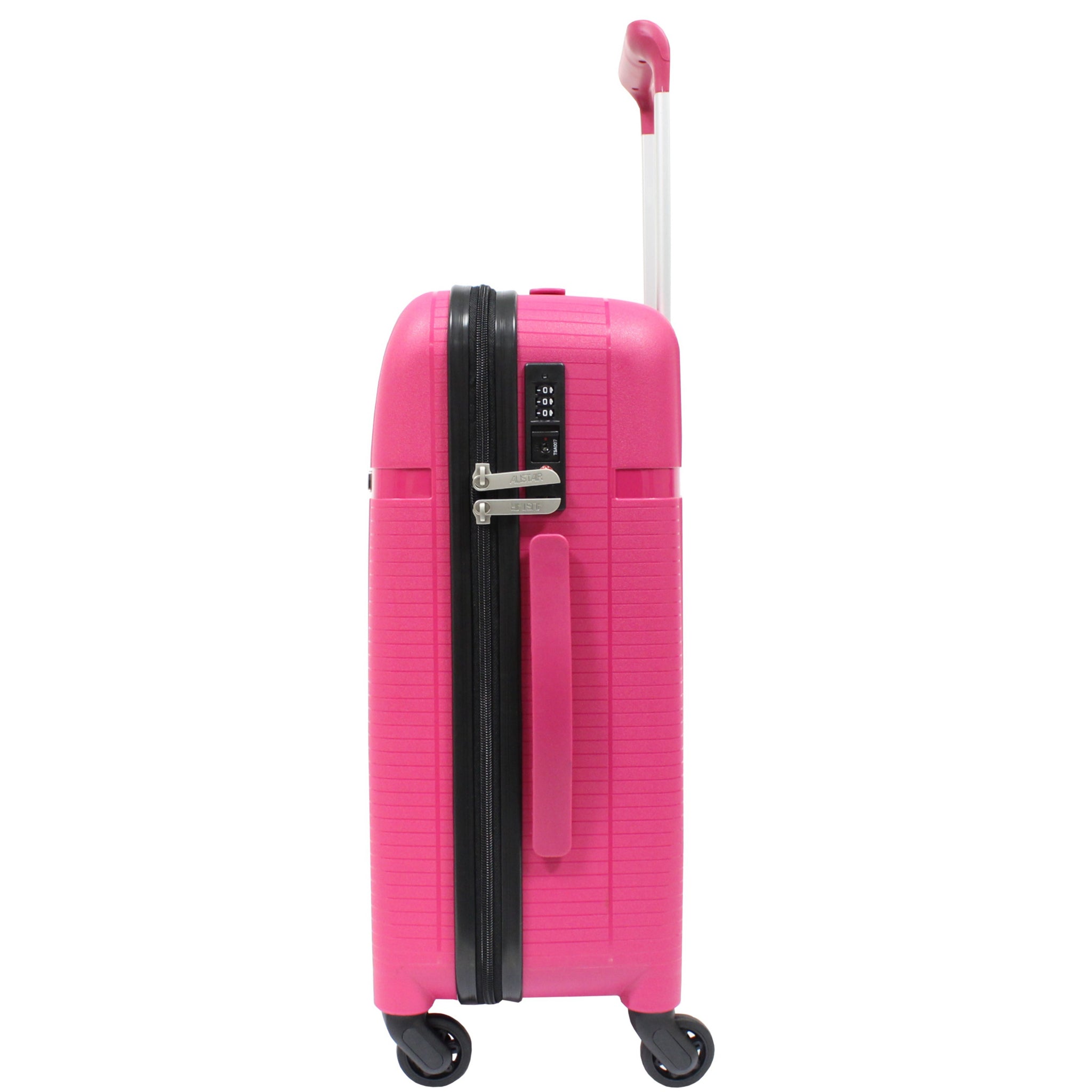 Valise cabine Alistair - Collection X-Smart - 4 roues - Polypropylène - Rose