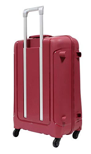 Valise taille moyenne Alistair - Collection X-Lock - 4 roues - Polypropylène - Rouge