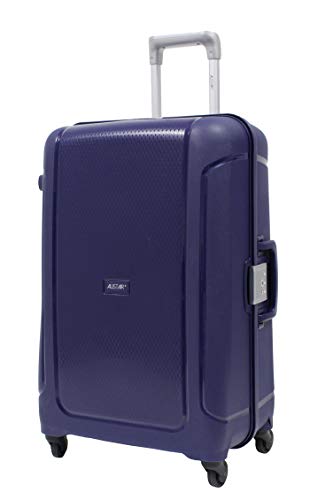 Valise taille moyenne Alistair - Collection X-Lock - 4 roues - Polypropylène - Bleu