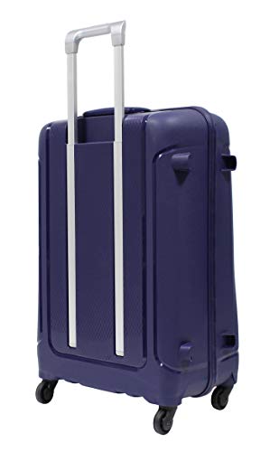 Valise taille moyenne Alistair - Collection X-Lock - 4 roues - Polypropylène - Bleu