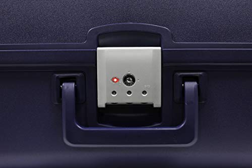 Valise taille moyenne Alistair - Collection X-Lock - 4 roues - Polypropylène - Bleu