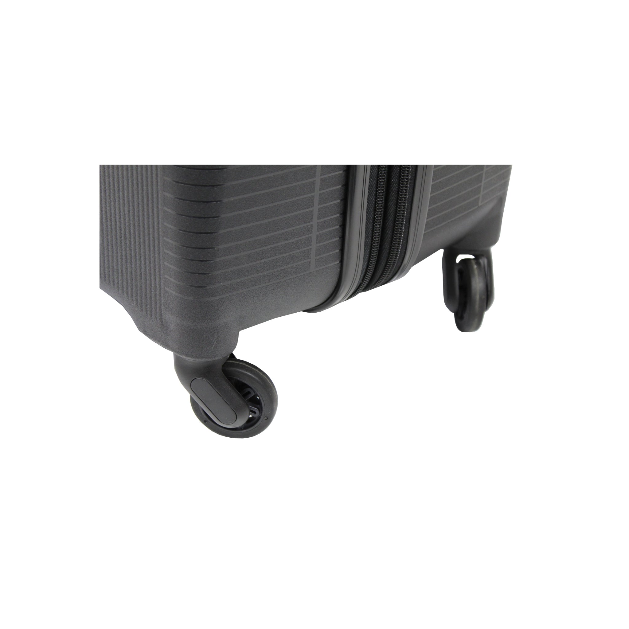 Valise taille moyenne Alistair - Collection X-Smart - 4 roues - Polypropylène - Noir