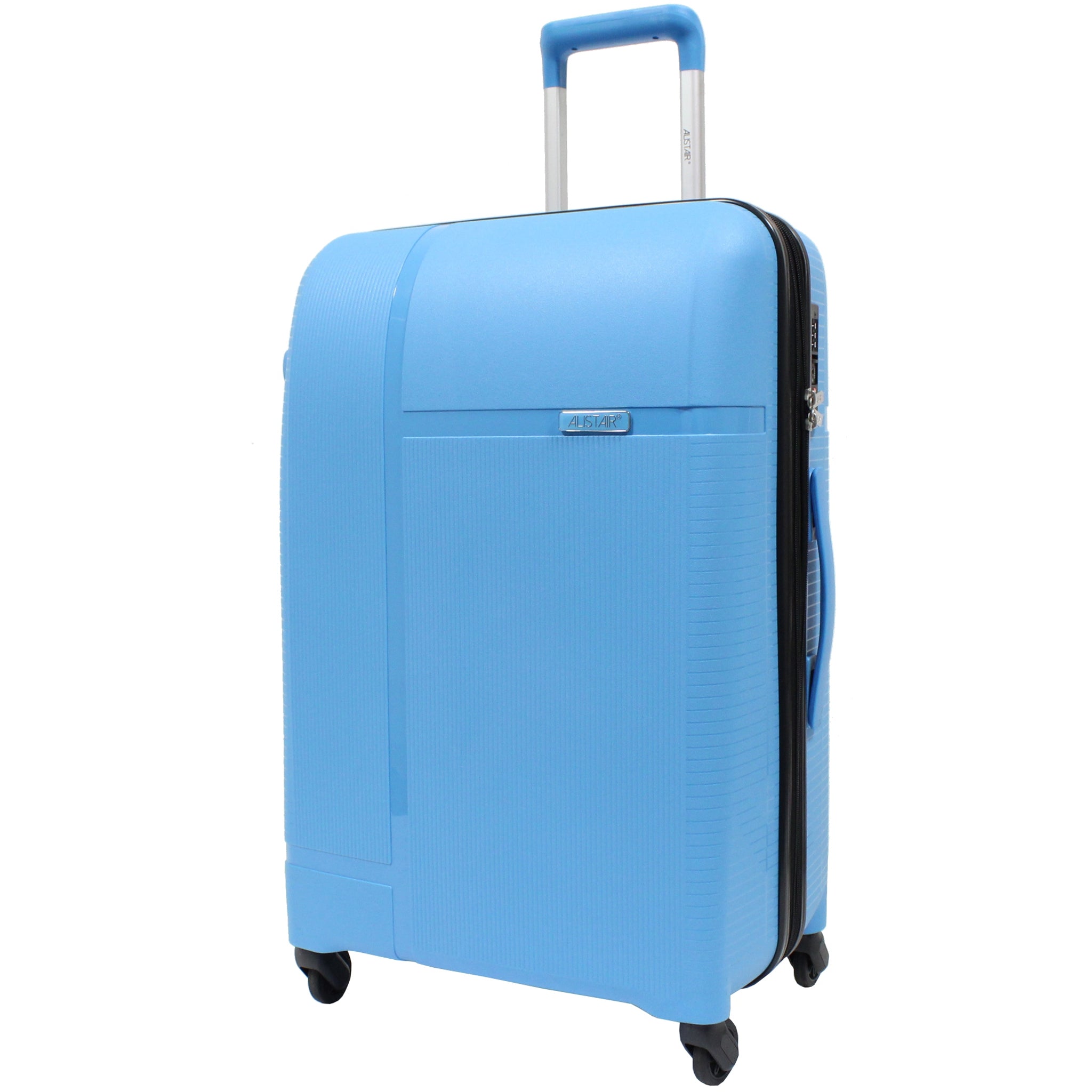 Valise taille moyenne Alistair - Collection X-Smart - 4 roues - Polypropylène - Bleu