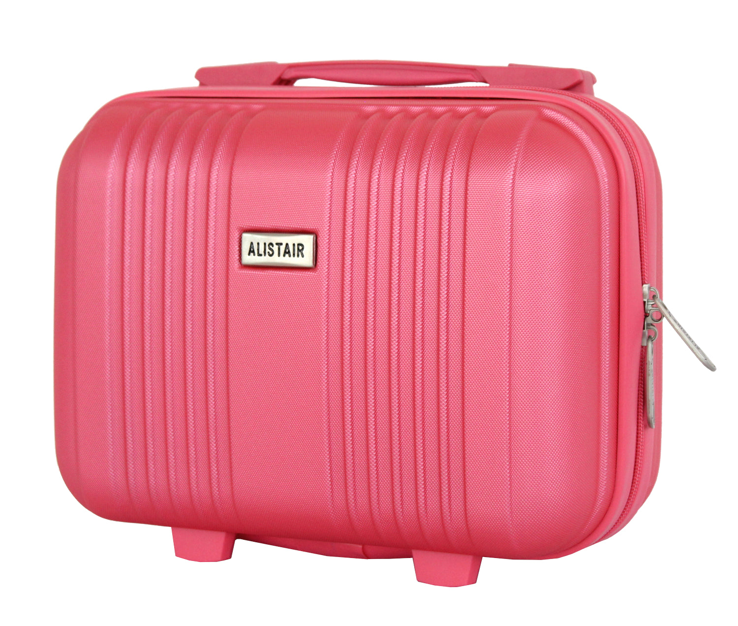 ALISTAIR Airo 2.0 – Valise Taille Cabine 52cm et Vanity – ABS Ultra légère et Résistante - Spécial Compagnie Low Cost – Rose