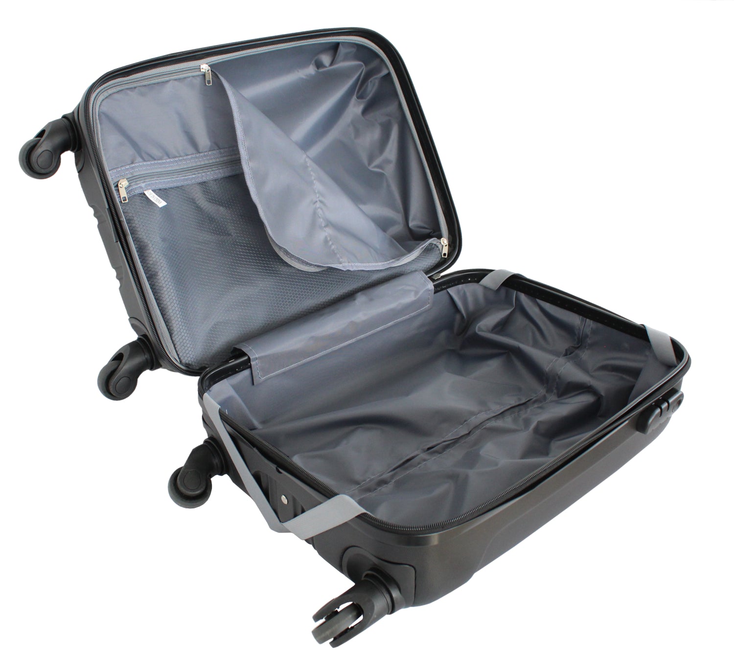 Valise cabine Alistair - Collection Airo - 4 roues - ABS ultra résistant - Noir