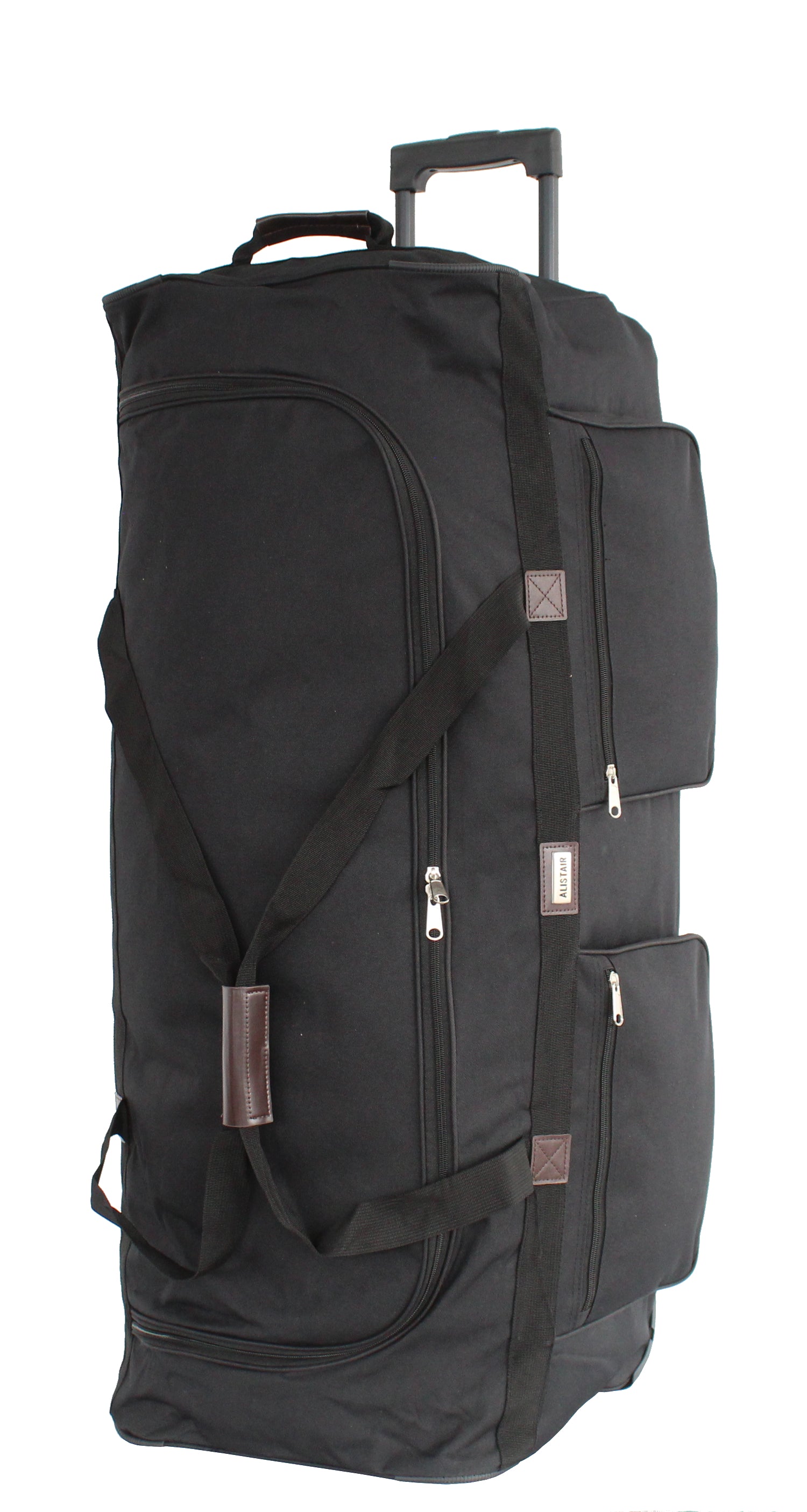 Alistair "X-Brown" - Sac de voyage à roulettes - Grande Taille 95 cm