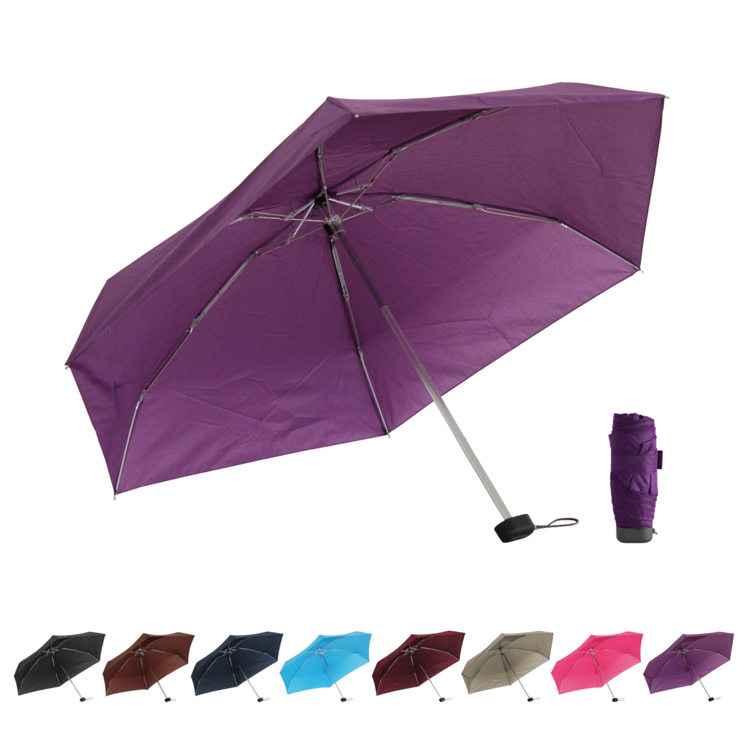 Alistair Parapluie - Compact - Ultra Résistant - Ouverture / Fermeture Manuel