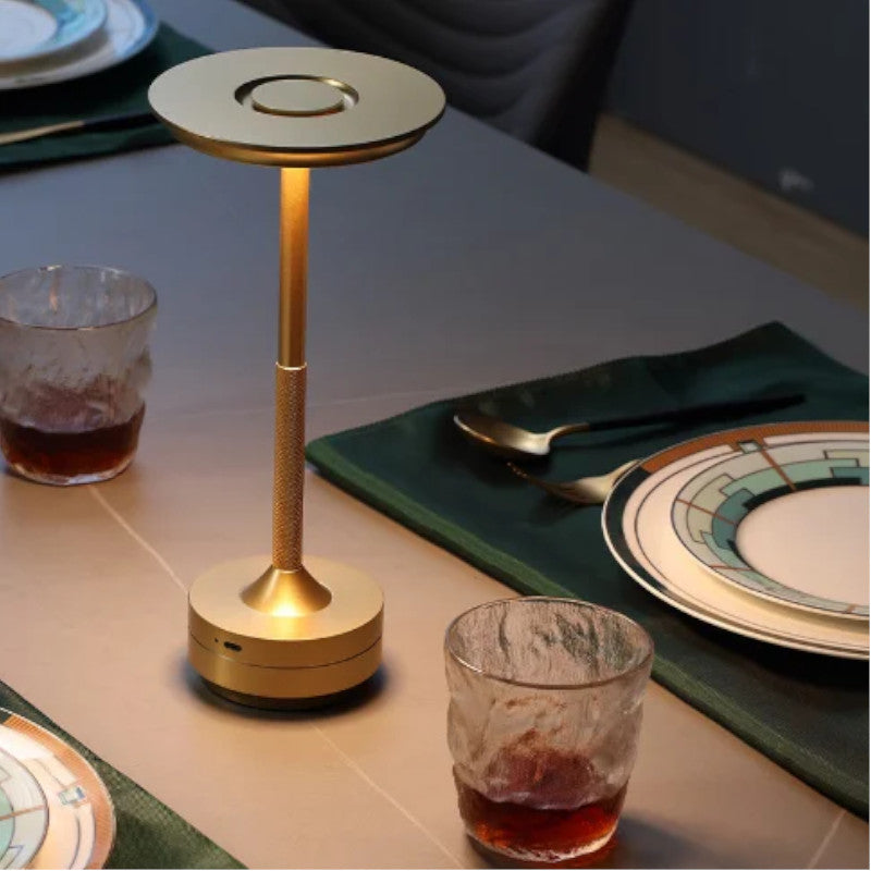 Lampe de table rechargeable LED – Modèle Élodie