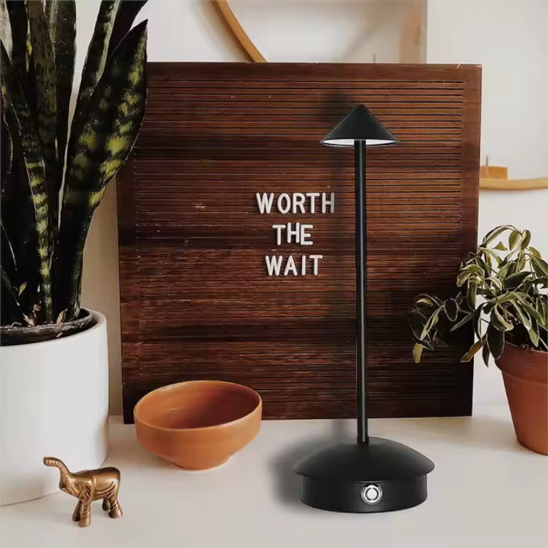 Lampe de table rechargeable LED – Modèle Amélie