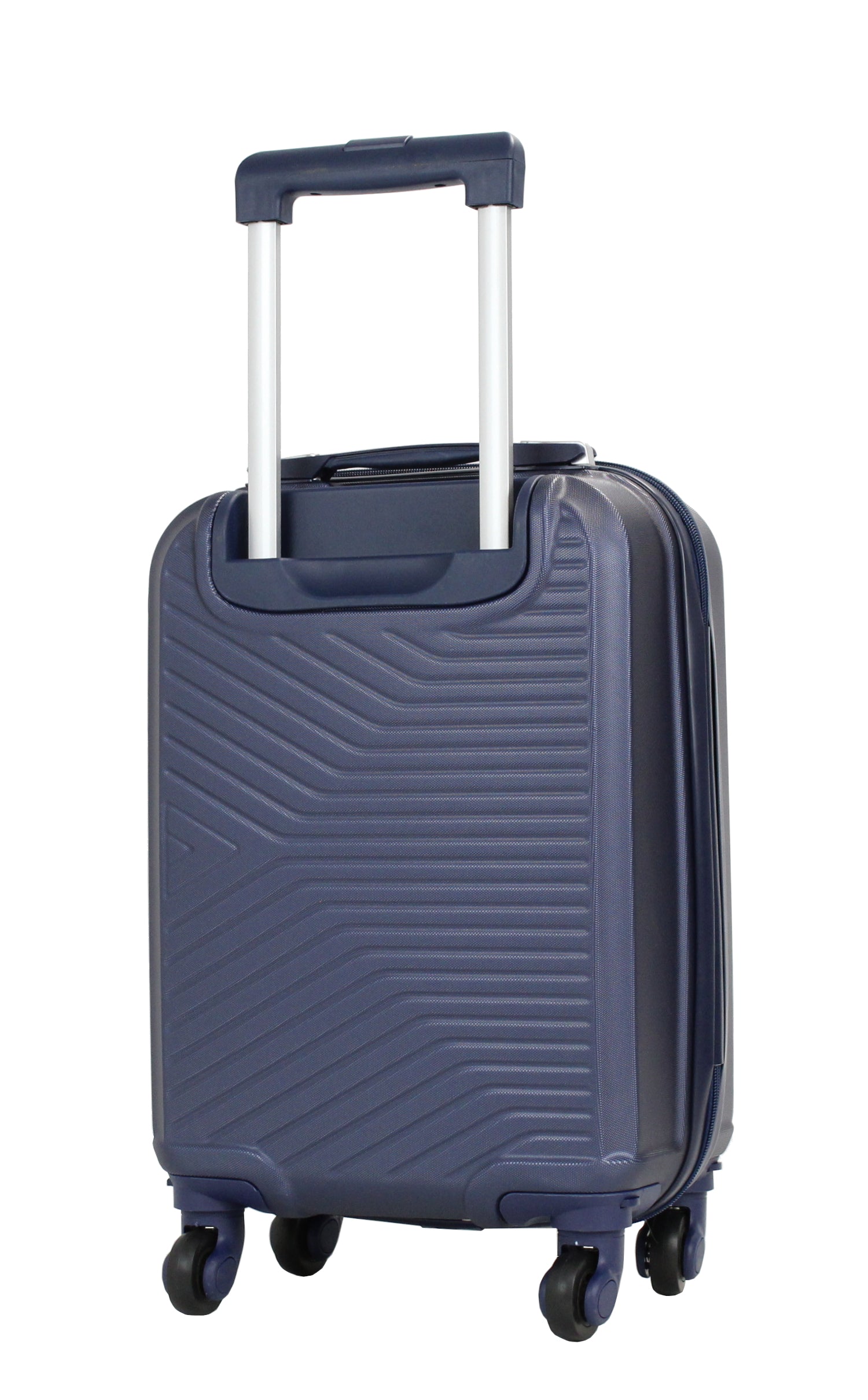 Valise cabine 50 cm et Vanity XS Alistair - Collection Iron - 4 roues - ABS ultra résistant - Bleu